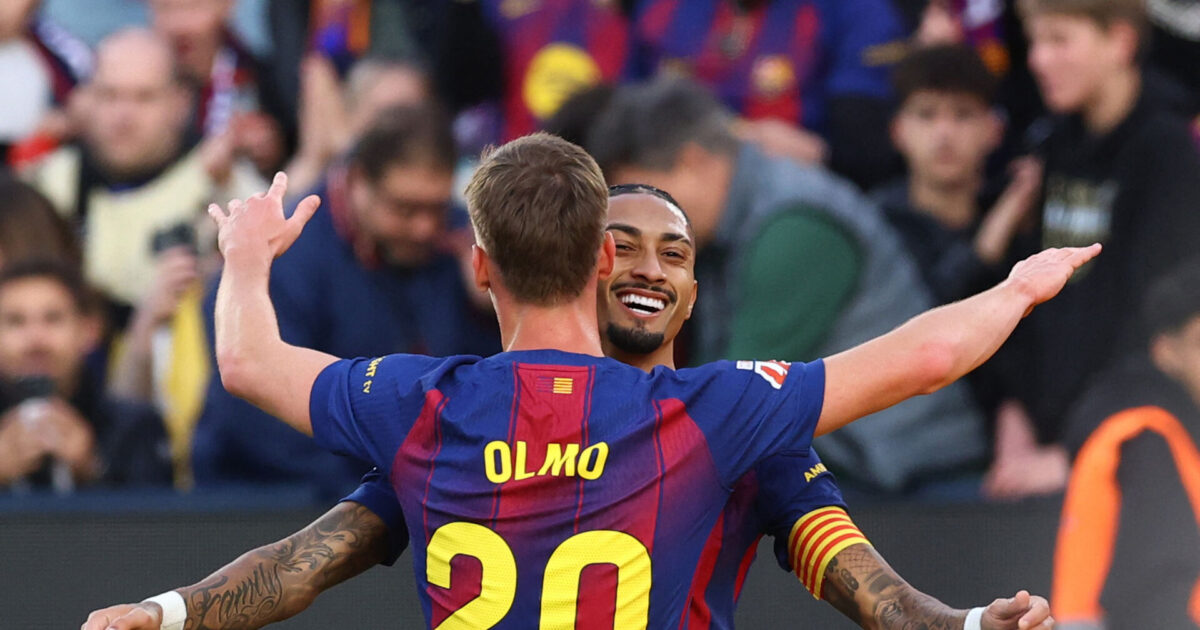 Barca bagud efter 44 sekunder – hurtigt modsvar sikrer sejren Foto: Ritzau Scanpix/REUTERS