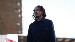 Hannibal Mejbri i træningstøj