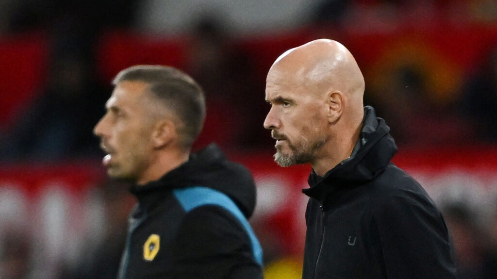 Erik ten Hag og Gary O'Neil