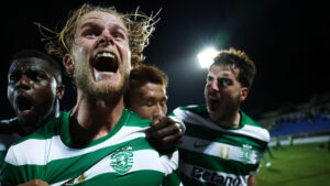 Morten Hjulmand jubler