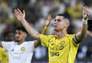 Cristiano Ronaldo jubler.