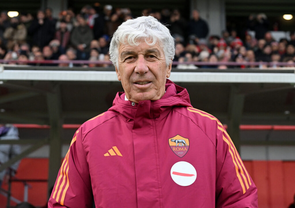 Gian Piero Gasperini under en kamp.