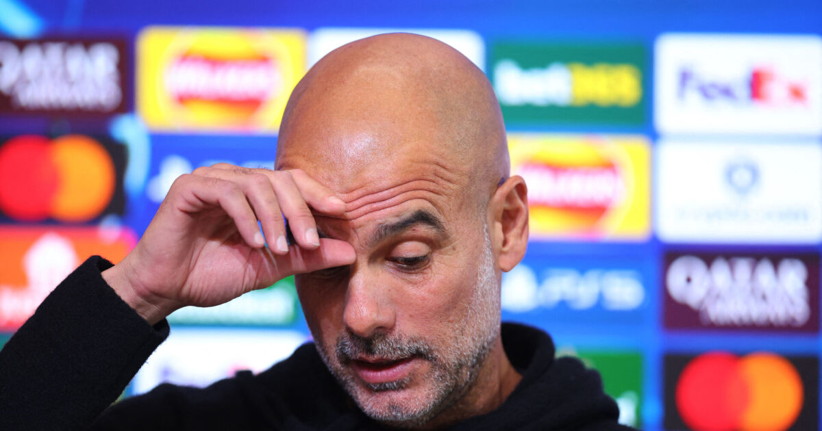 Guardiola undskylder skørt stunt Foto: Action Images via Reuters/Ed