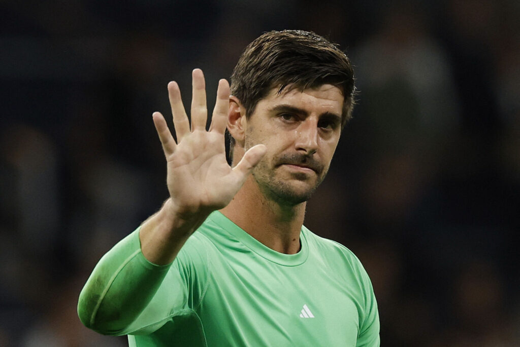 Thibaut Courtois vinker.