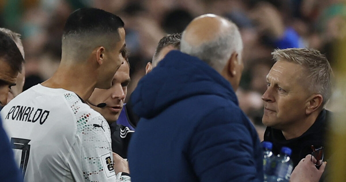 Irsk landstræner: Måske kom jeg ind i hovedet på ham Foto: Clodagh Kilcoyne/REUTERS