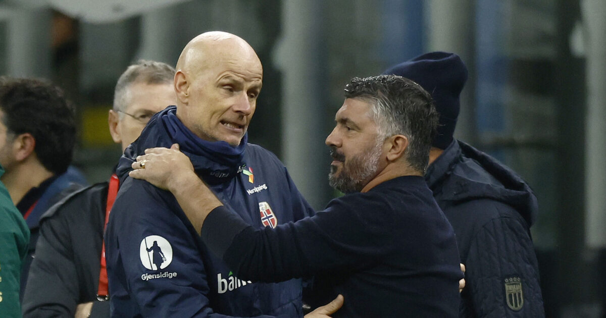 Gattuso undskylder overfor fans: Hårdt resultat Foto: Ritzau Scanpix/REUTERS