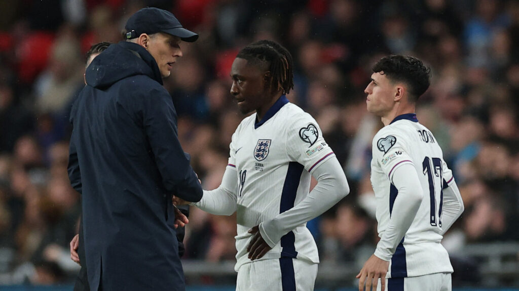 Tuchel med sine indskiftere