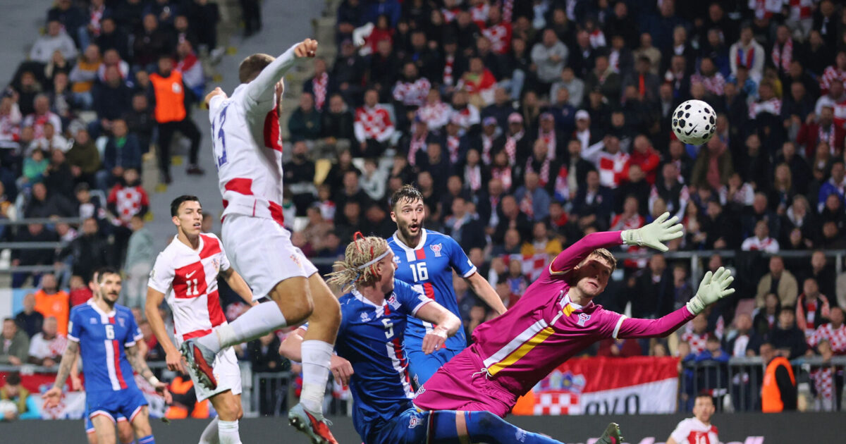 Kroatien slukker Færøernes VM-drømme Foto: Ritzau Scanpix/REUTERS