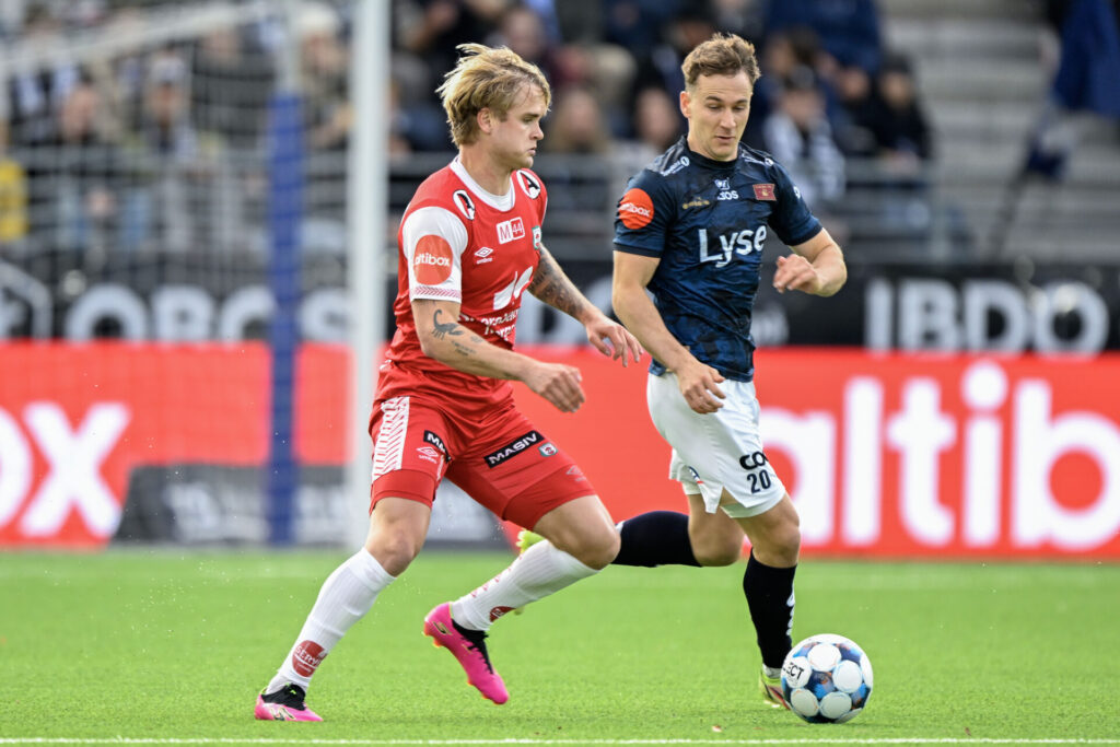 Peter Buch Christiansen i aktion for Viking.