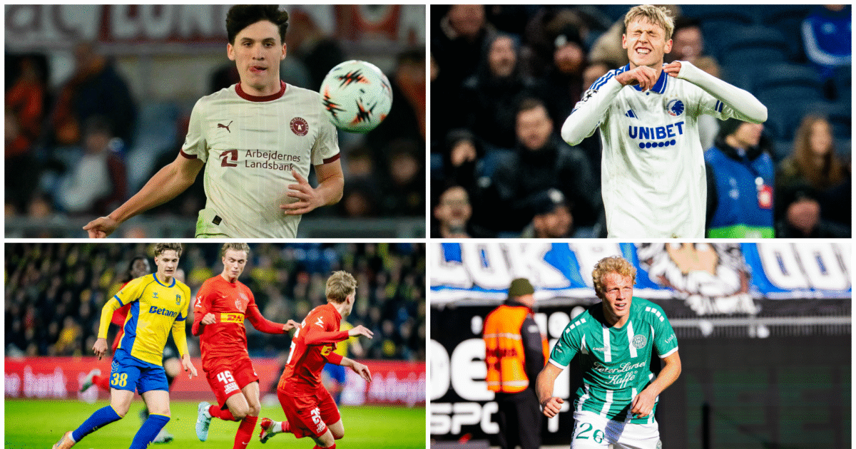 Vild statistik! 11 af Superligaens største teenagetalenter Foto: Ritzau/Scanpix
Collage: Campo