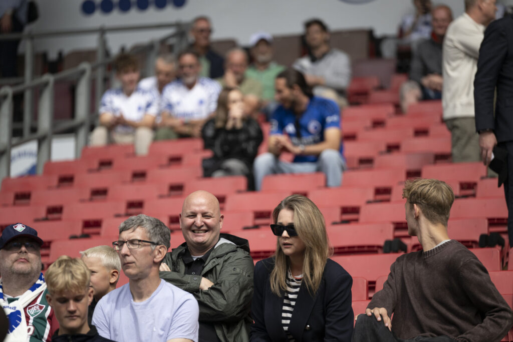 Peter Christiansen på lægterne.