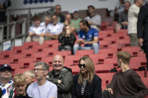 Peter Christiansen på lægterne.