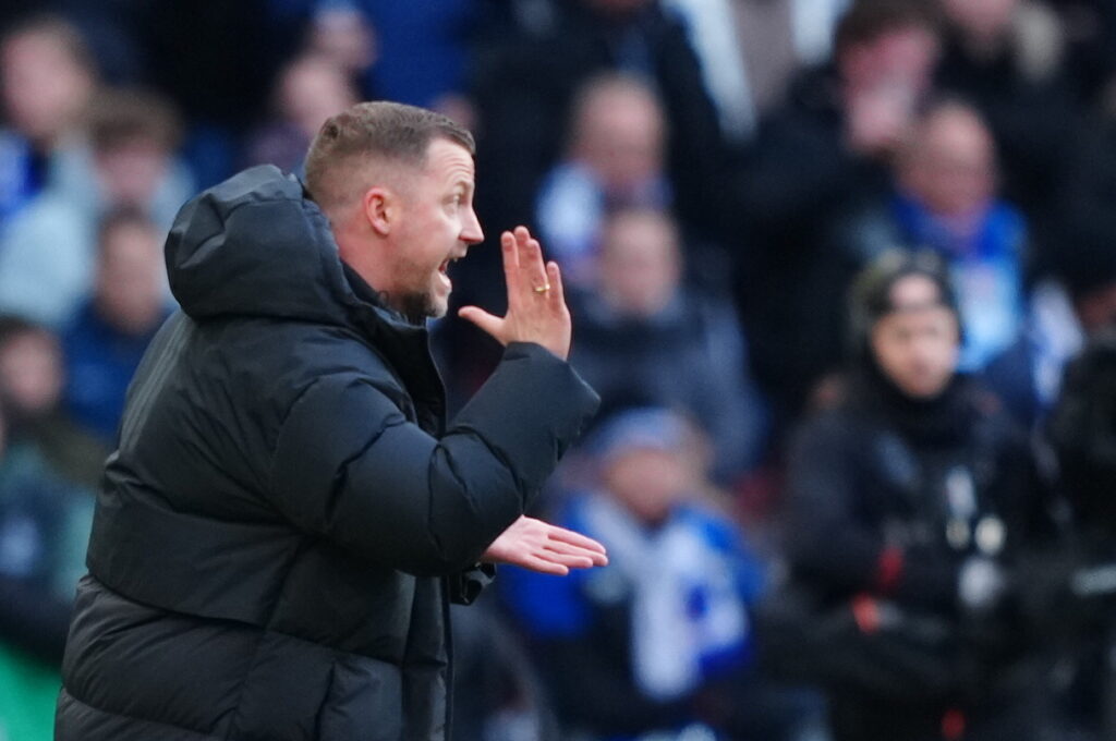 Jacob Neestrup i Parken. Superligakampen mellem FC København og Brøndby IF i Parken i København søndag den 23. november 2025