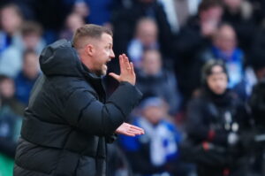 Jacob Neestrup i Parken. Superligakampen mellem FC København og Brøndby IF i Parken i København søndag den 23. november 2025