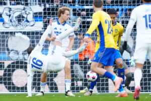 Robert Silva, Mads Emil Madsen og Marko Divkovic til Superligakampen mellem FC København og Brøndby IF i Parken i København søndag den 23. november 2025