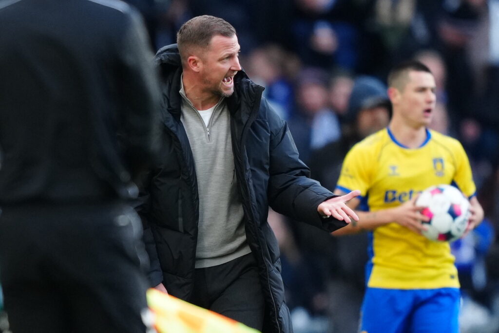Jacob Neestrup i Parken. Superliga: FC København - Brøndby IF