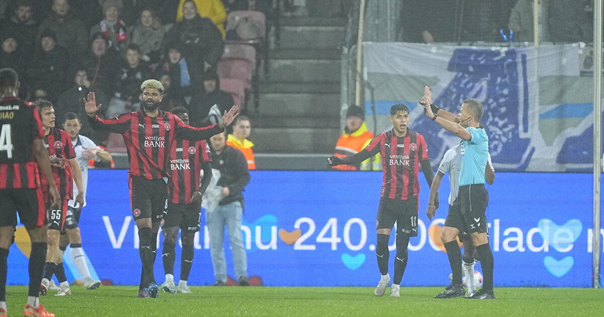 Var der FCM-straffe? ‘En gråzone’ siger Krogh Foto: Bo Amstrup/Ritzau Scanpix