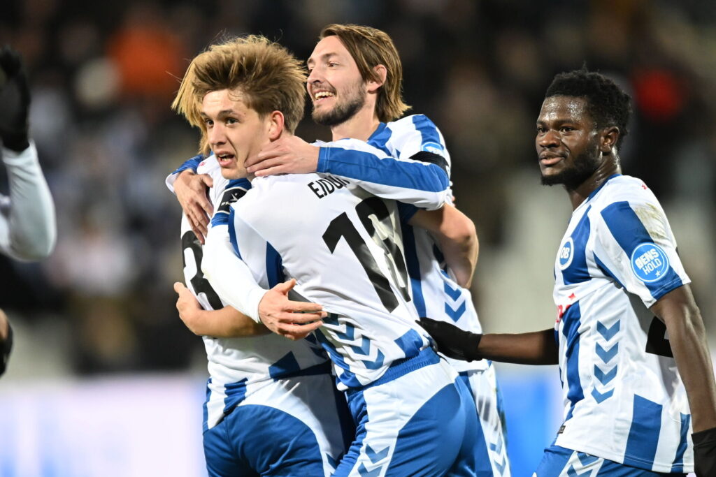 Max Edjum jubler efter mål