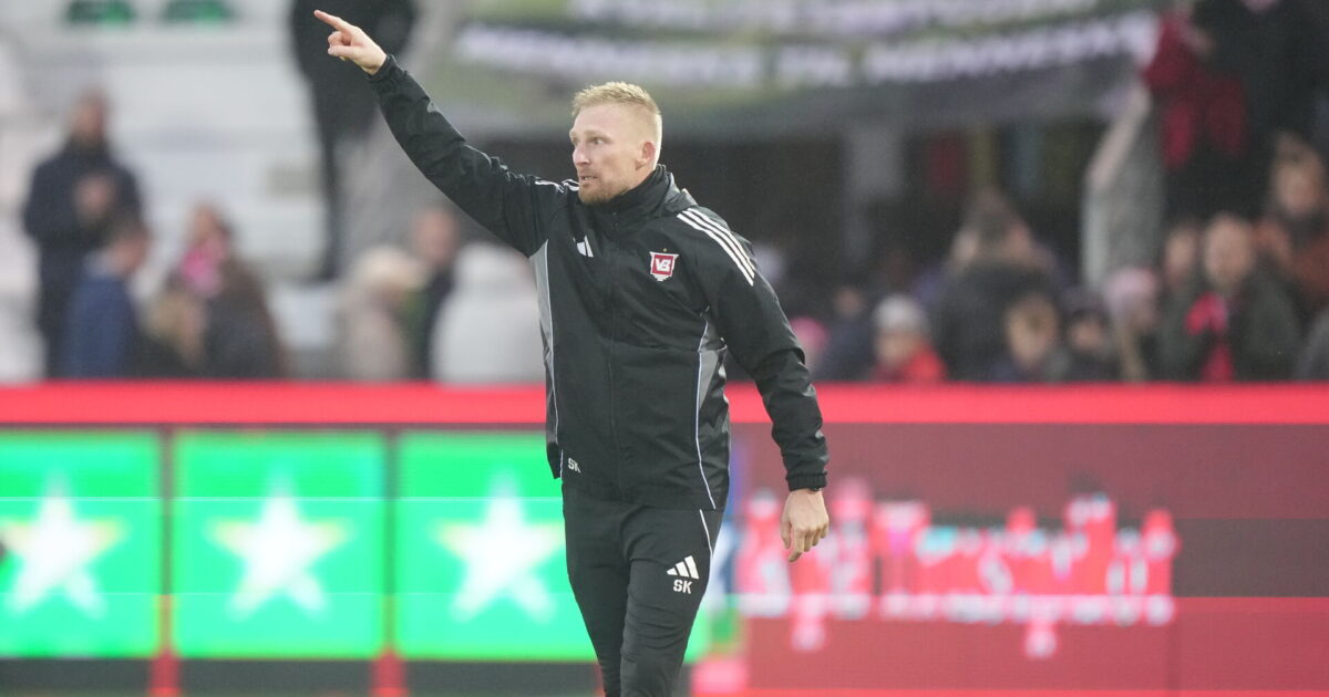 Kielstrup dedikerer FCK-sejr til fyret træner Foto: Claus Fisker/Ritzau Scanpix