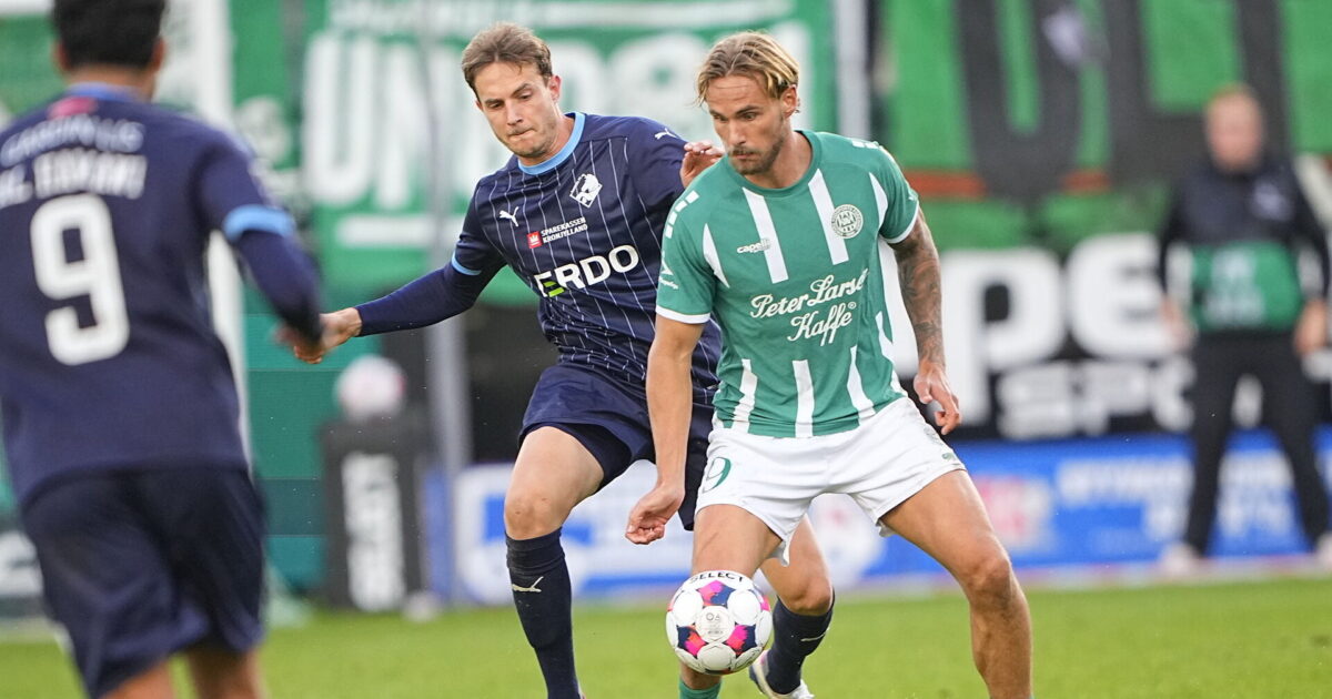 Dybt i overtiden: Viborg snyder Randers Foto: Bo Amstrup/Ritzau Scanpix