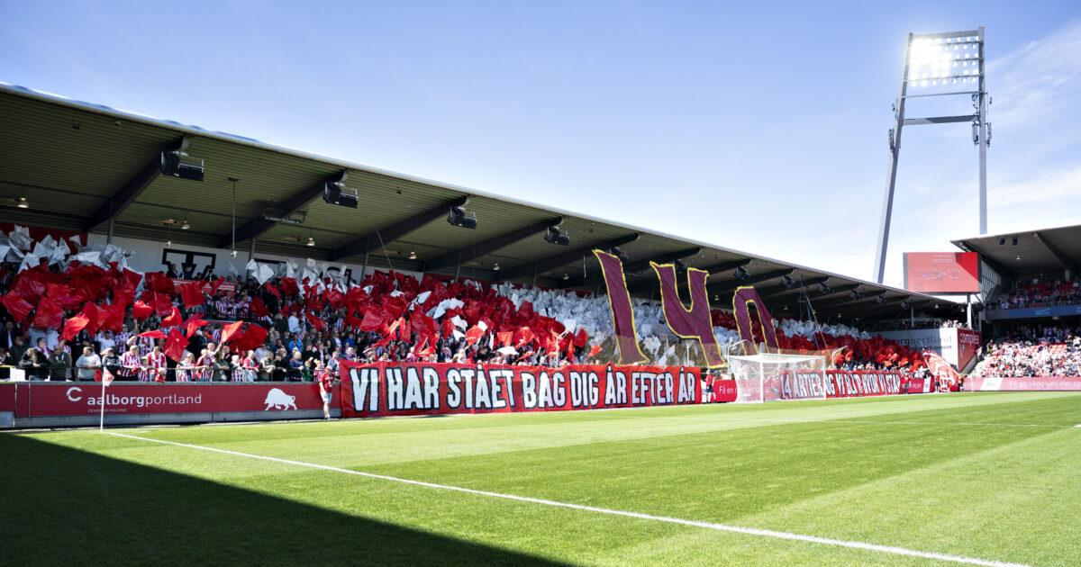 AaB-fans er chokerede over uansvarlige betjente Foto: Henning Bagger/Ritzau Scanpix