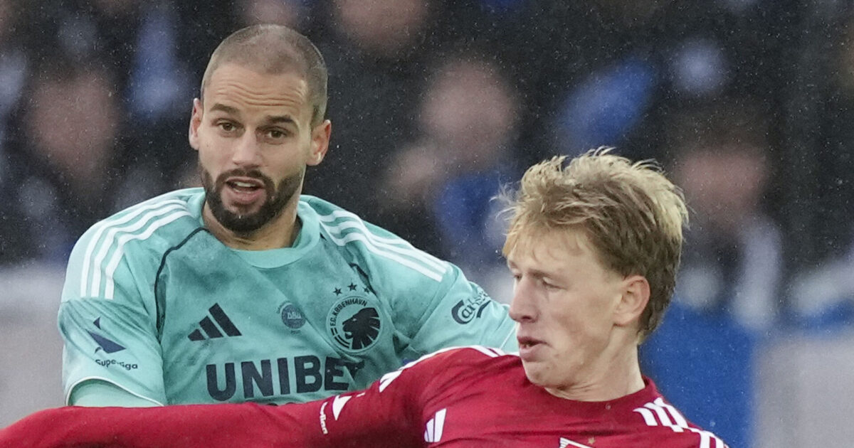 Karate-sparkede første SL-mål: Når ikke at tænke Foto: Claus Fisker/Ritzau Scanpix