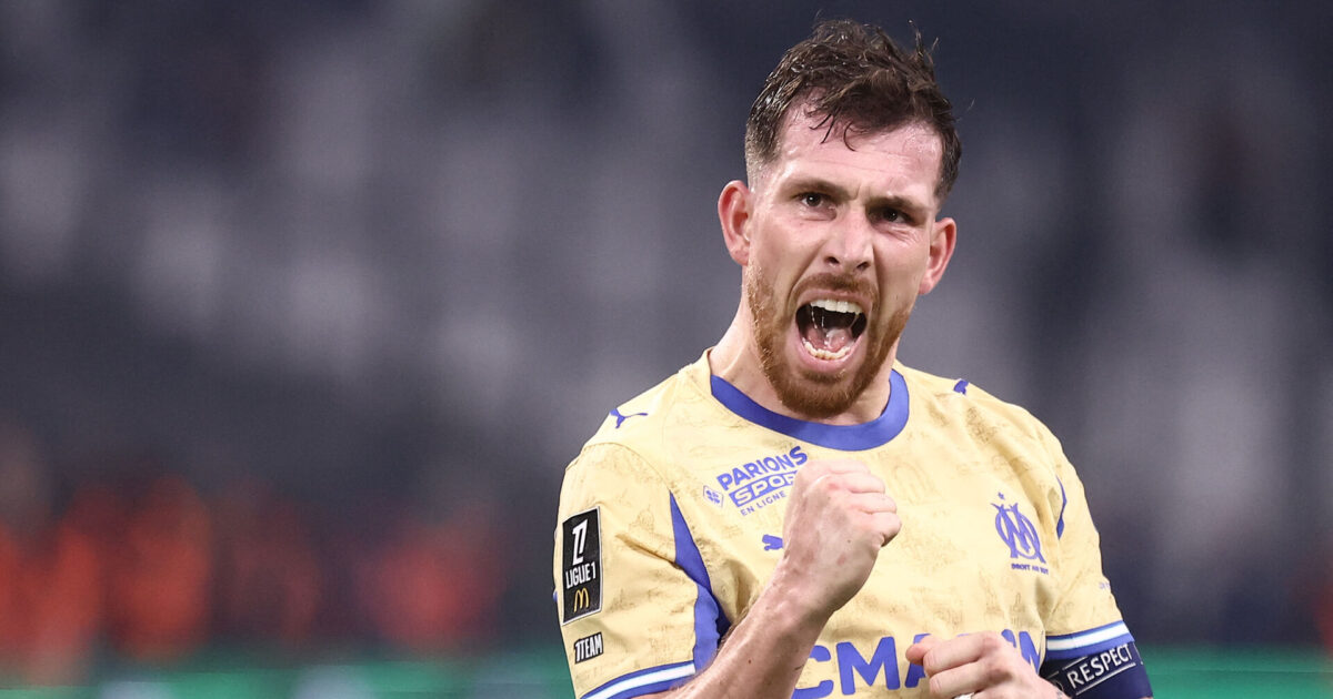 Marseille snydt i overtiden trods Højbjerg-scoring Foto: Photo by Alex MARTIN 