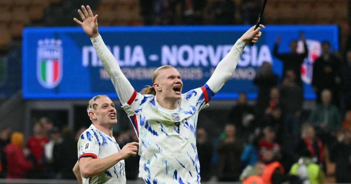 Ustyrlige Haaland efter VM-billet: Vi har knækket koden Foto :Alberto Pizzoli/AFP/Ritzau Scanpix