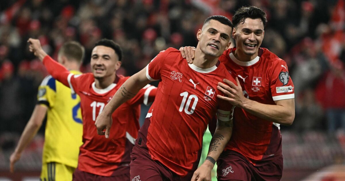 Seks i streg: Schweiz er igen-igen VM-klar Foto: Fabrice Coffrini/AFP/Ritzau Scanpix