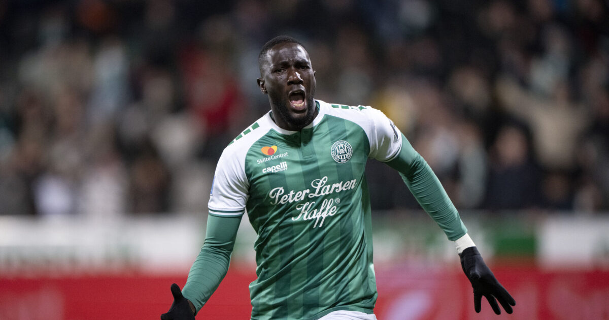 Femte scoring i fire kampe for tidligere VFF-spids Foto: Bo Amstrup/Ritzau Scanpix