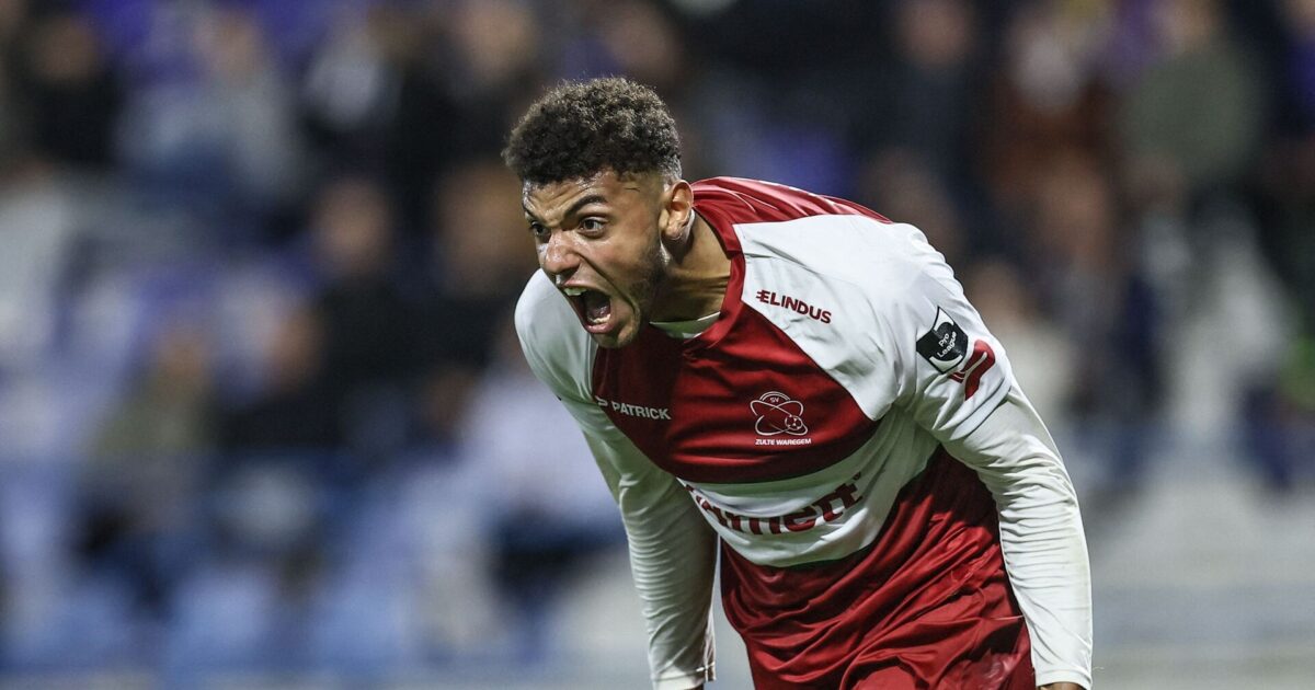 Endelig! Ementa scorer sit første i Belgien Foto: Photo by BRUNO FAHY 