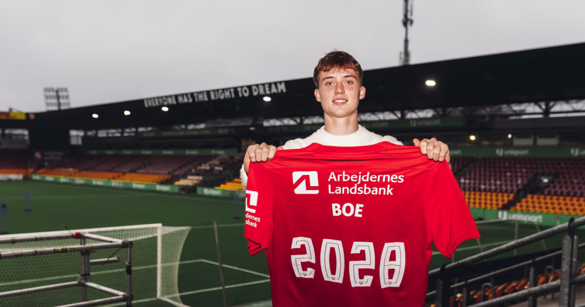 FCN forlænger med tidligere OB-talent Foto: FC Nordsjælland
