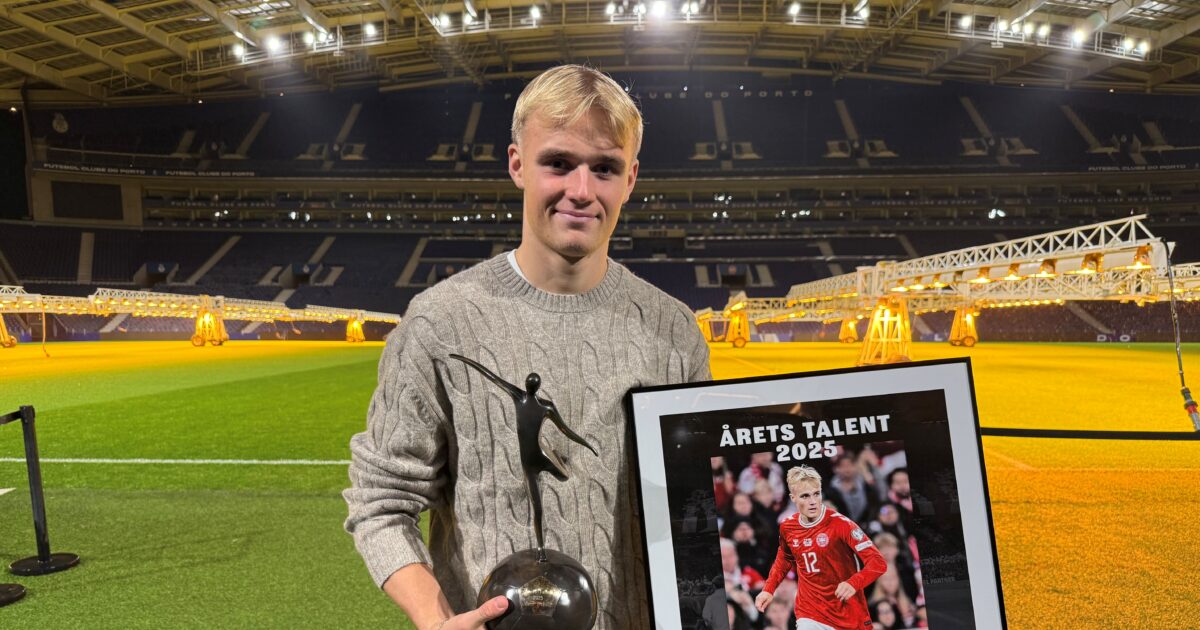 Froholdt vinder prestigefyldt pris Foto: Spillerforeningen