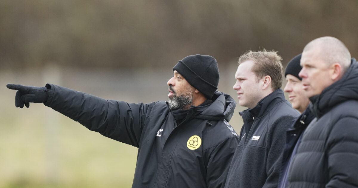 Flår i dyrt stortalent: Her er transferplanen David Nielsen har en stor fidus til Abdul Moro og talentmassen i Horsens-truppen. Foto: Claus Fisker/Ritzau Scanpix