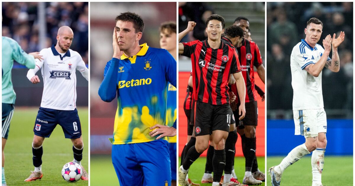 Dyre ‘julegaver’: FCK, Brøndby, AGF og FCM ramt af bøderegn Foto: Ritzau/Scanpix