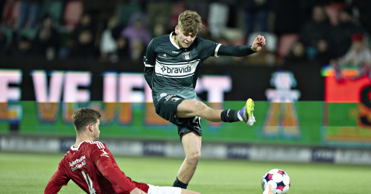 AGF-talent på ‘samme niveau, hvis ikke bedre’ Foto: Henning Bagger/Ritzau Scanpix