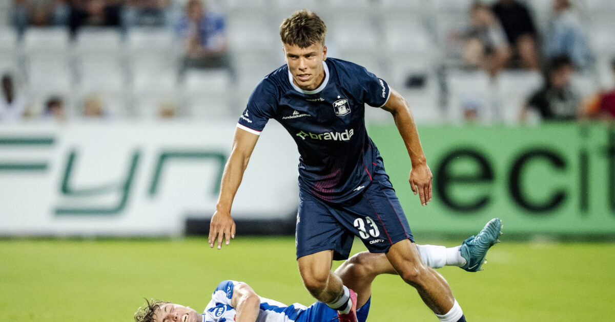 Bekræftet: AGF henter ikke talent hjem trods klausul Foto: Mads Claus Rasmussen/Ritzau Scanpix