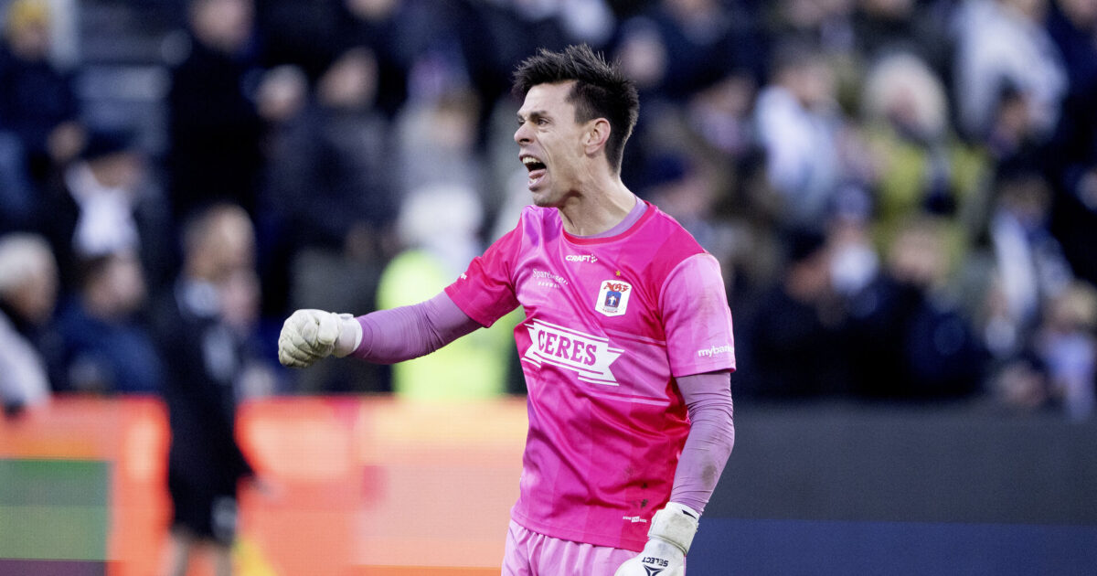 Hansen måtte redde AGF: Den dårligste halvleg Foto: Bo Amstrup/Ritzau Scanpix