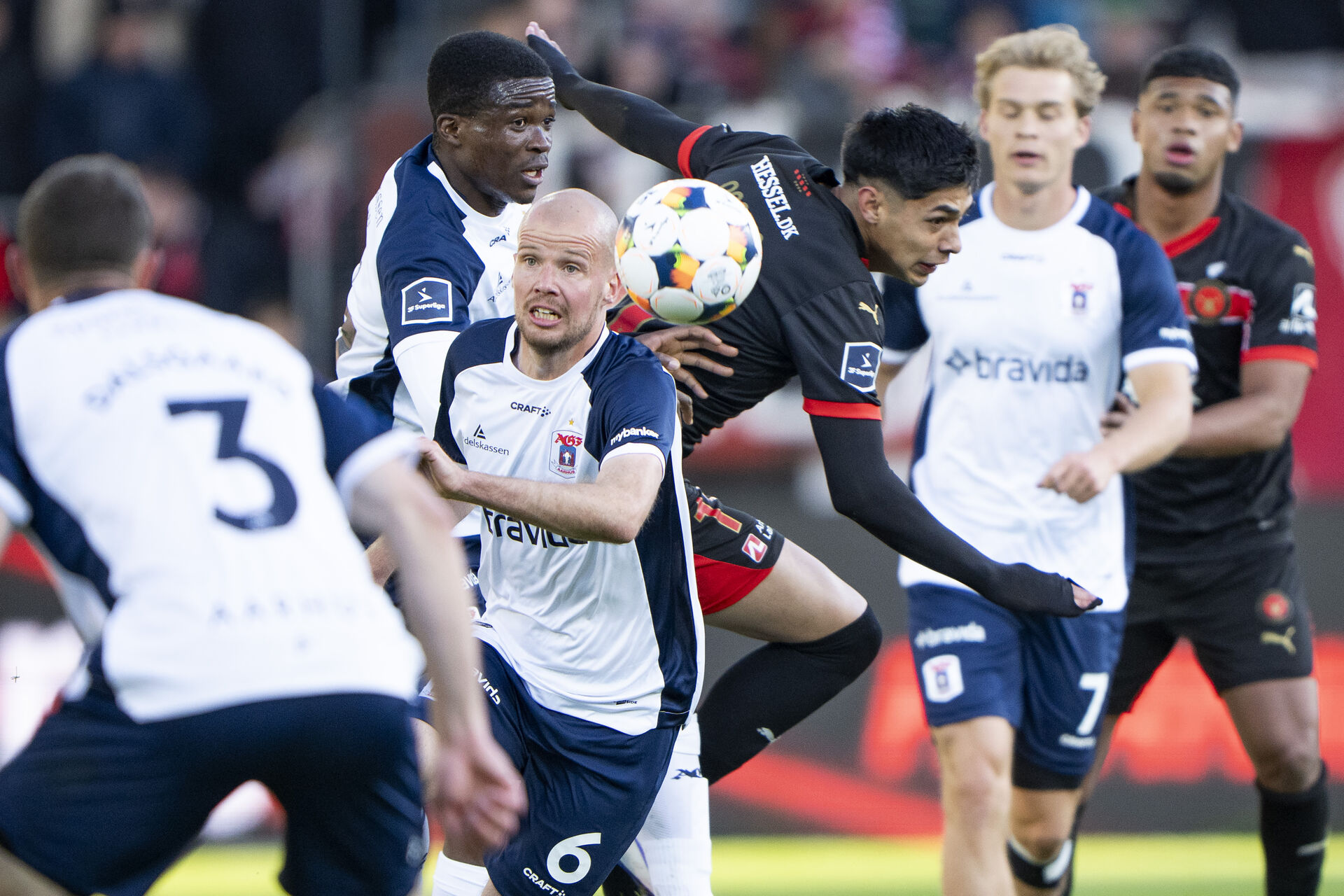 Kan AGF-profil spille mod OB?: – Tvivlsomt med fuld tid i begge kampe foto