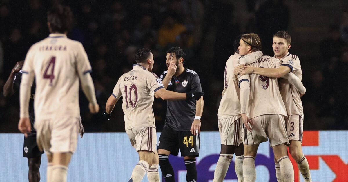 To danskere på tavlen i vild CL-sejr Foto: Giorgi Arjevanidze/AFP/Ritzau Scanpix