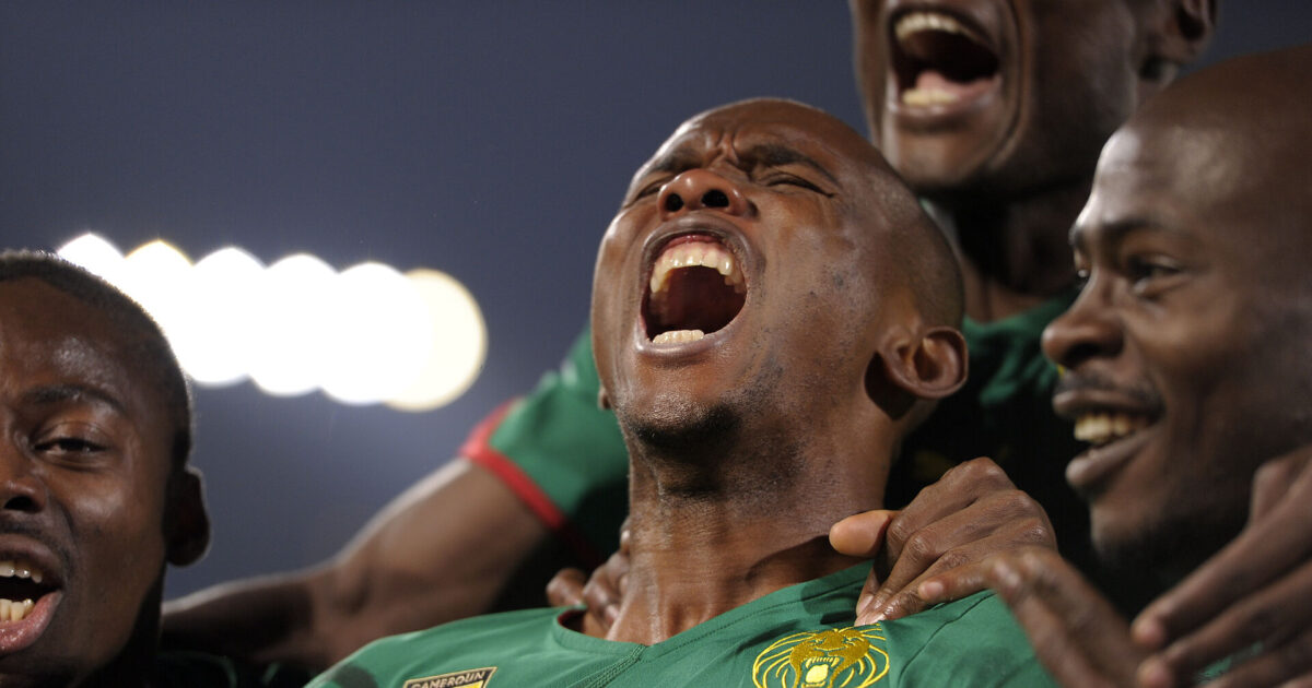 Eto’o fører kniven: Fyrer landstræner kort før AFCON Foto: Liselotte Sabroe/Ritzau Scanpix