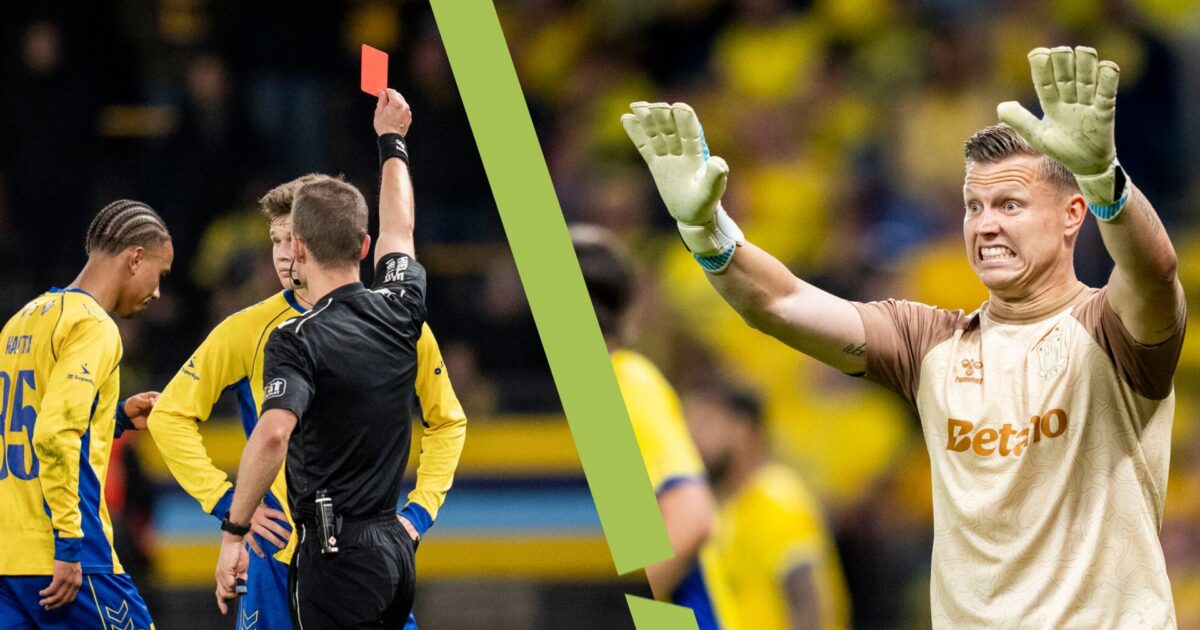 Pentz skoser Nartey-rødt: Det er bare dumt af ham Foto: Ida Marie Odgaard/Ritzau Scanpix og Sebastian Elias Uth/Ritzau Scanpix