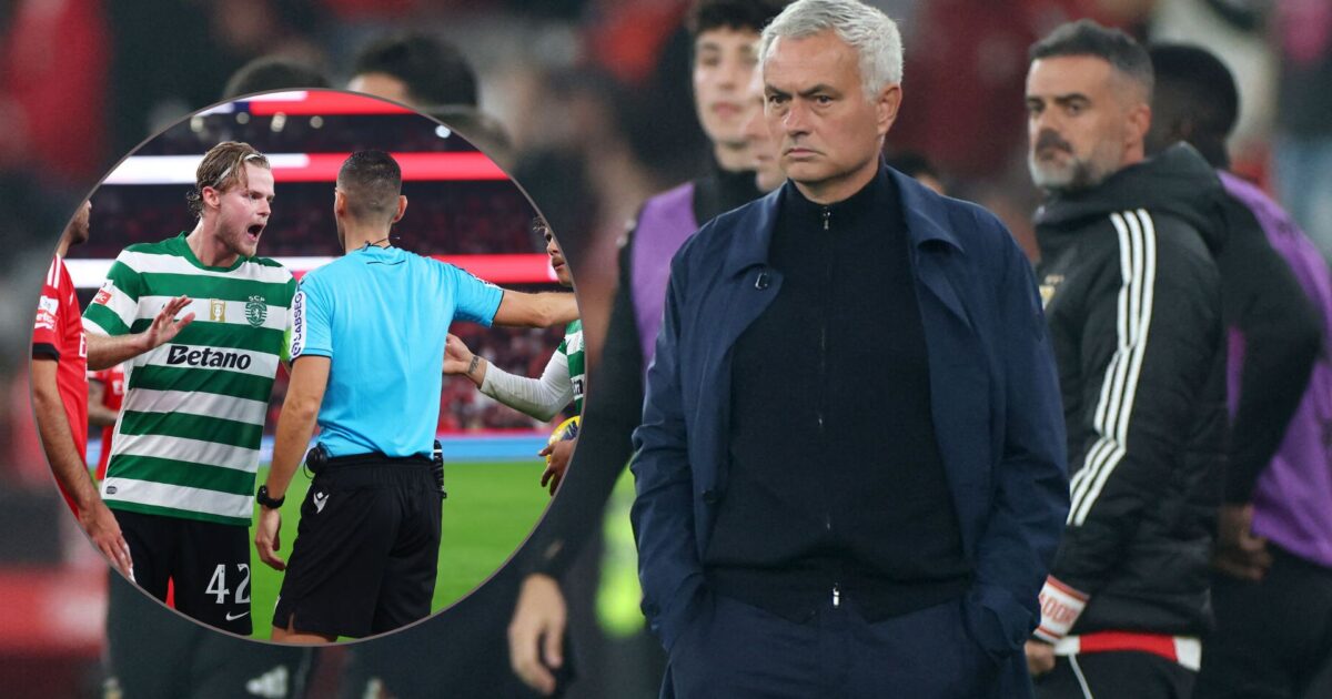 Mourinho stikker til Hjulmand: Noget, jeg havde forventet Foto: Ritzau Scanpix + Patricia De Melo Moreira/REUTERS