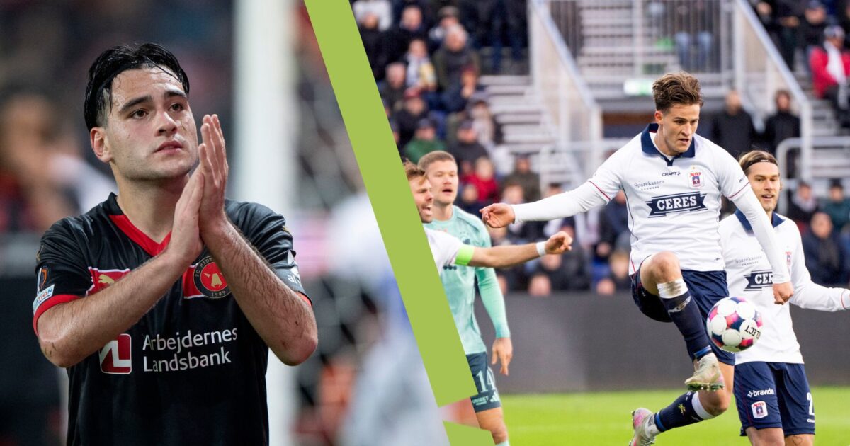 AGF og FCM dominerer på rundens hold efter vitale sejre Foto: Bo Amstrup/Ritzau Scanpix 