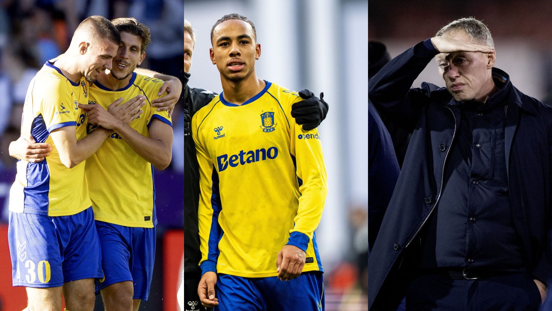 Fire spillere på vippen i Brøndby foto