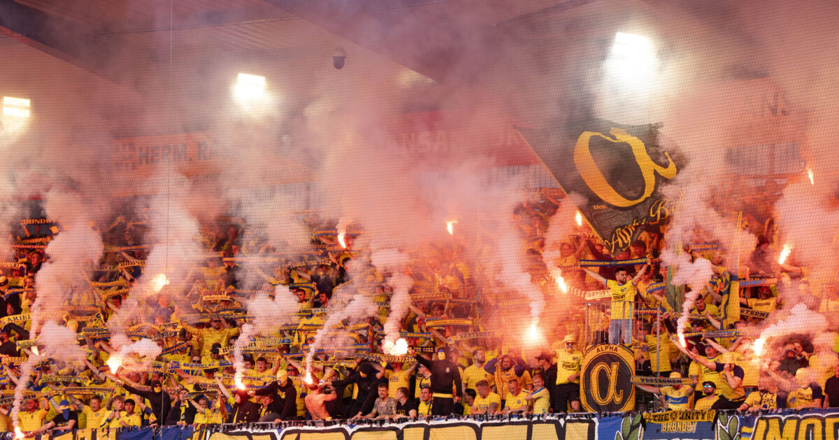 Stortalent med blod på tanden: Jagter minutter på Brøndby Stadion Foto: Bo Amstrup/Ritzau Scanpix