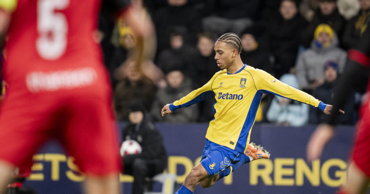 Officielt: Noah Nartey er årets spiller i Brøndby Foto: Sebastian Elias Uth/Ritzau Scanpix