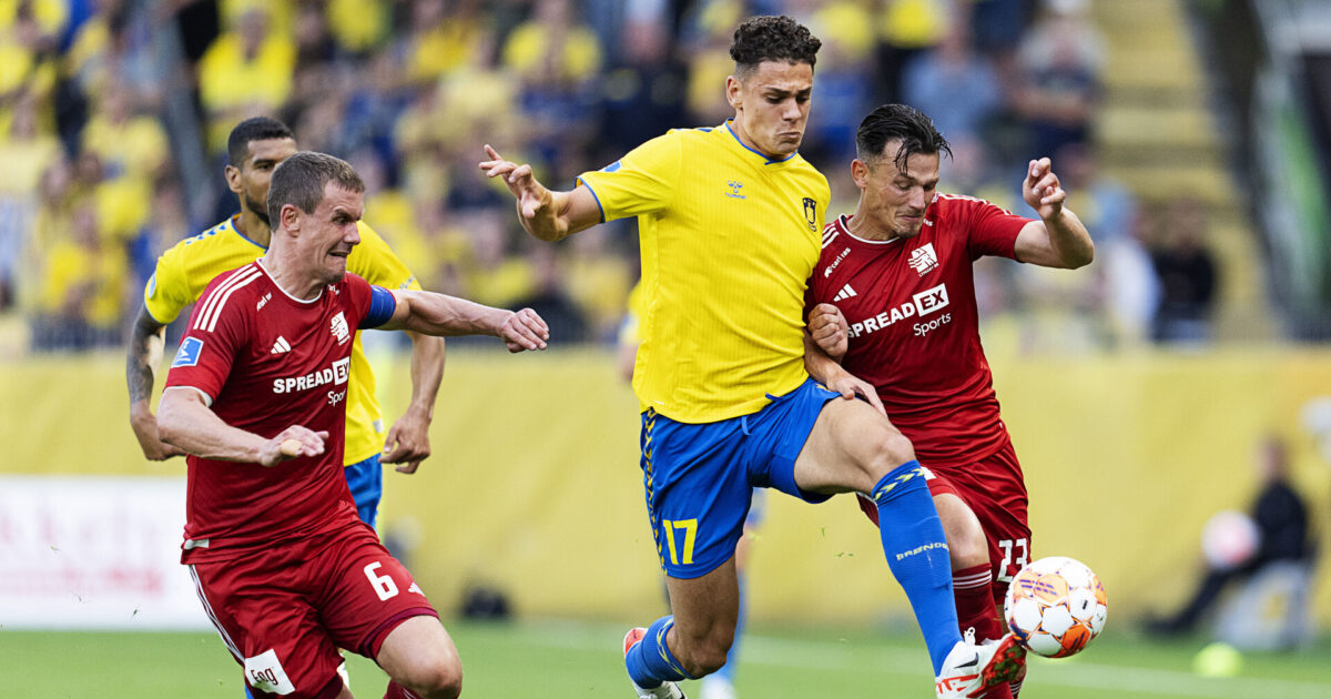 Uforløst Brøndby-talent hyldet: Han er for god til det her niveau Foto: Claus Bech/Ritzau Scanpix