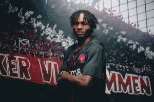 Chichi Capo ved sin præsentation i FCM.