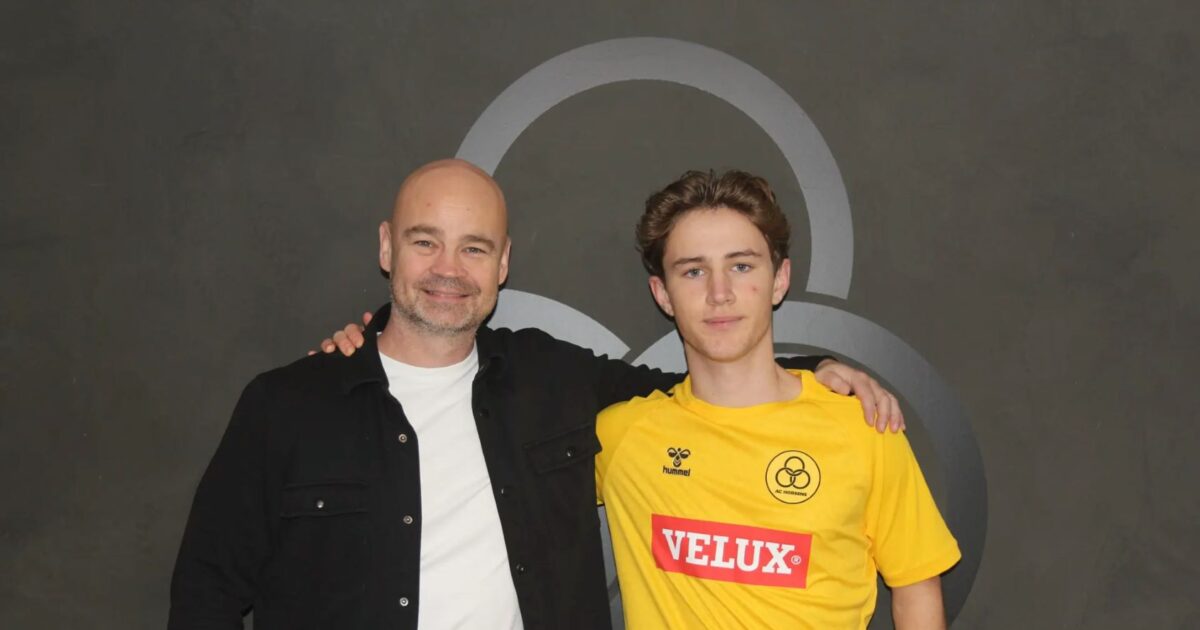 AGF-legendes søn skriver kontrakt med AC Horsens Foto: AC Horsens